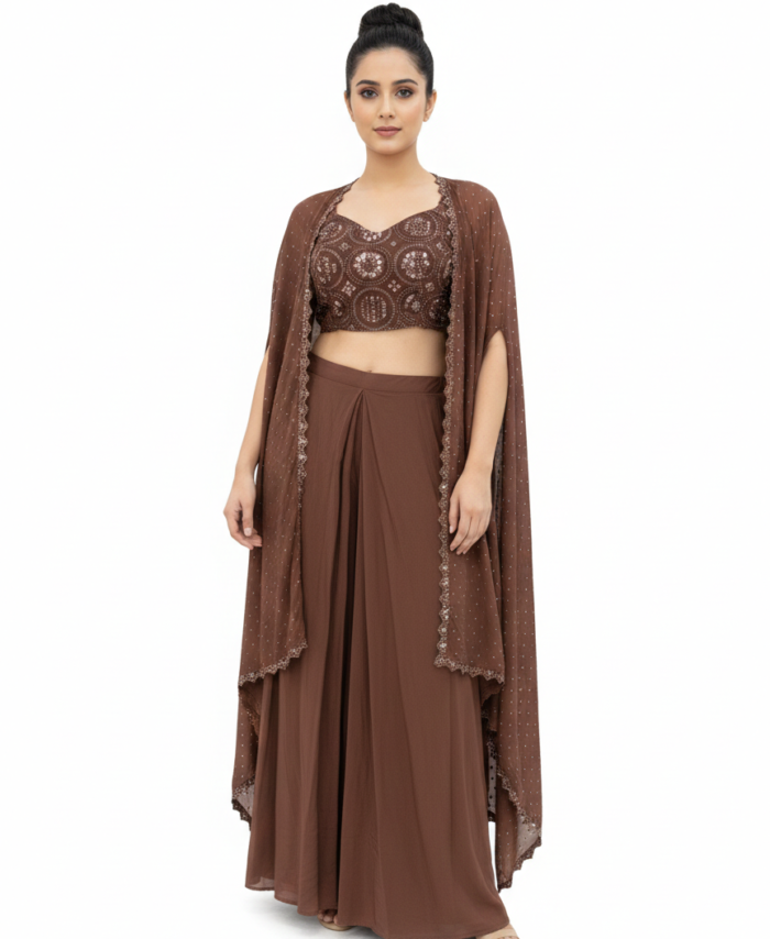 Indo western srag dress